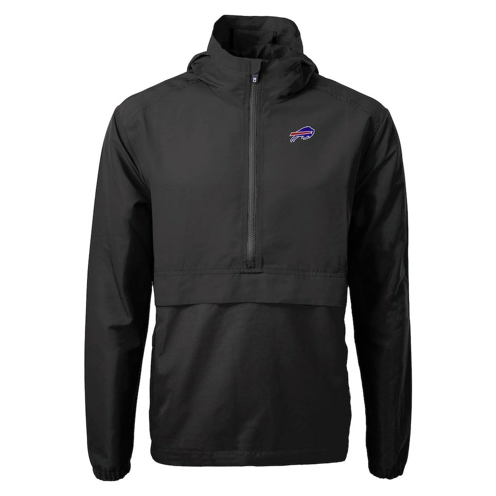 Cutter & Buck Charter Eco Recycled Anorak Half-Zip Jacket - Buffalo Bills Jackets