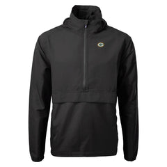 Cutter & Buck Charter Eco Recycled Anorak Half-Zip Jacket - Green Bay Packers Jackets