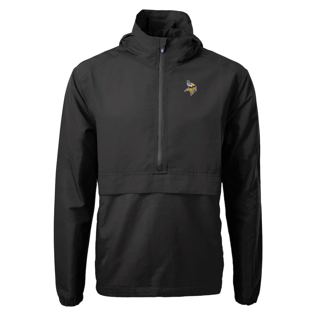 Cutter & Buck Charter Eco Recycled Anorak Half-Zip Jacket - Minnesota Vikings Jackets