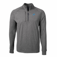 Cutter & Buck Adapt Eco Knit Quarter-Zip Pullover Top - Detroit Lions Pullover