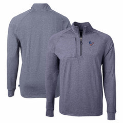 Cutter & Buck Adapt Eco Knit Quarter-Zip Pullover Top - Houston Texans Pullover