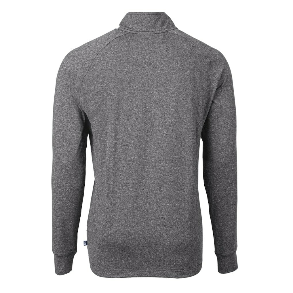 Cutter & Buck Adapt Eco Knit Quarter-Zip Pullover Top - Kansas City Chiefs Pullover