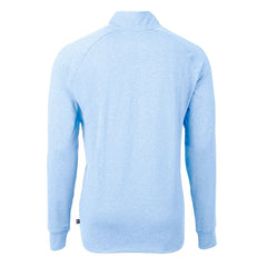 Cutter & Buck Adapt Eco Knit Quarter-Zip Pullover Top - Los Angeles Chargers Pullover