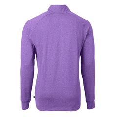 Cutter & Buck Adapt Eco Knit Quarter-Zip Pullover Top - Minnesota Vikings Pullover
