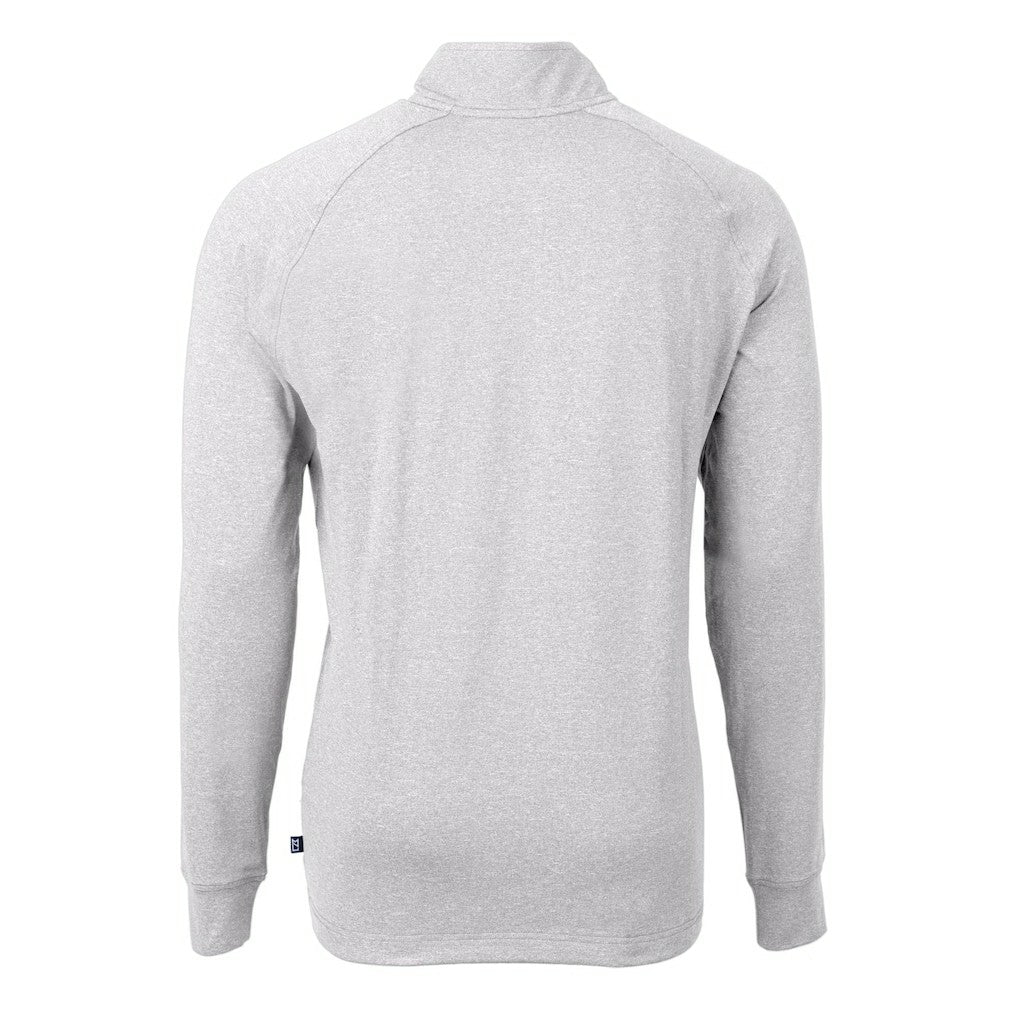 Cutter & Buck Adapt Eco Knit Quarter-Zip Pullover Top - Pittsburgh Steelers Pullover