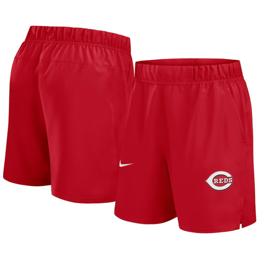 Red Cincinnati Reds Nike Woven Victory Dri-FIT Shorts