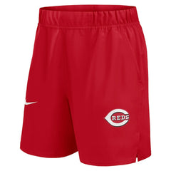 Red Cincinnati Reds Nike Woven Victory Dri-FIT Shorts