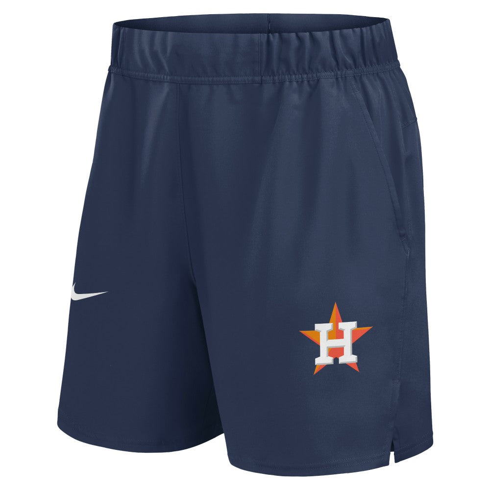 Navy Houston Astros Nike Woven Victory Dri-FIT Shorts