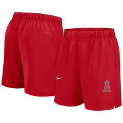 Red Los Angeles Angels Nike Woven Victory Dri-FIT Shorts