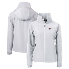 Cutter & Buck Women's Charter Eco Recycled Full-Zip Jacket - Kansas City Chiefs Jackets