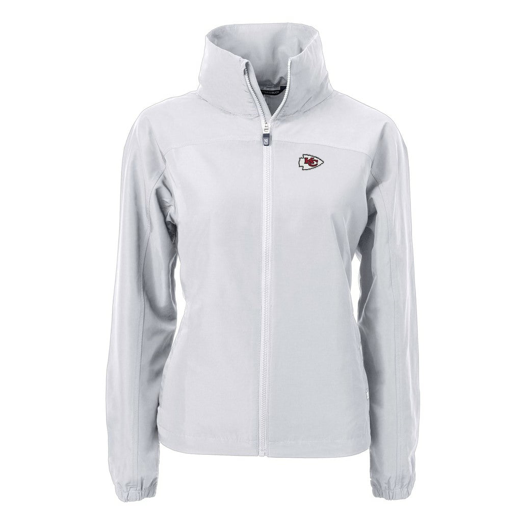 Cutter & Buck Women's Charter Eco Recycled Full-Zip Jacket - Kansas City Chiefs Jackets