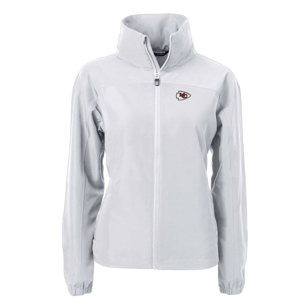 Cutter & Buck Women's Charter Eco Recycled Full-Zip Jacket - Kansas City Chiefs Jackets