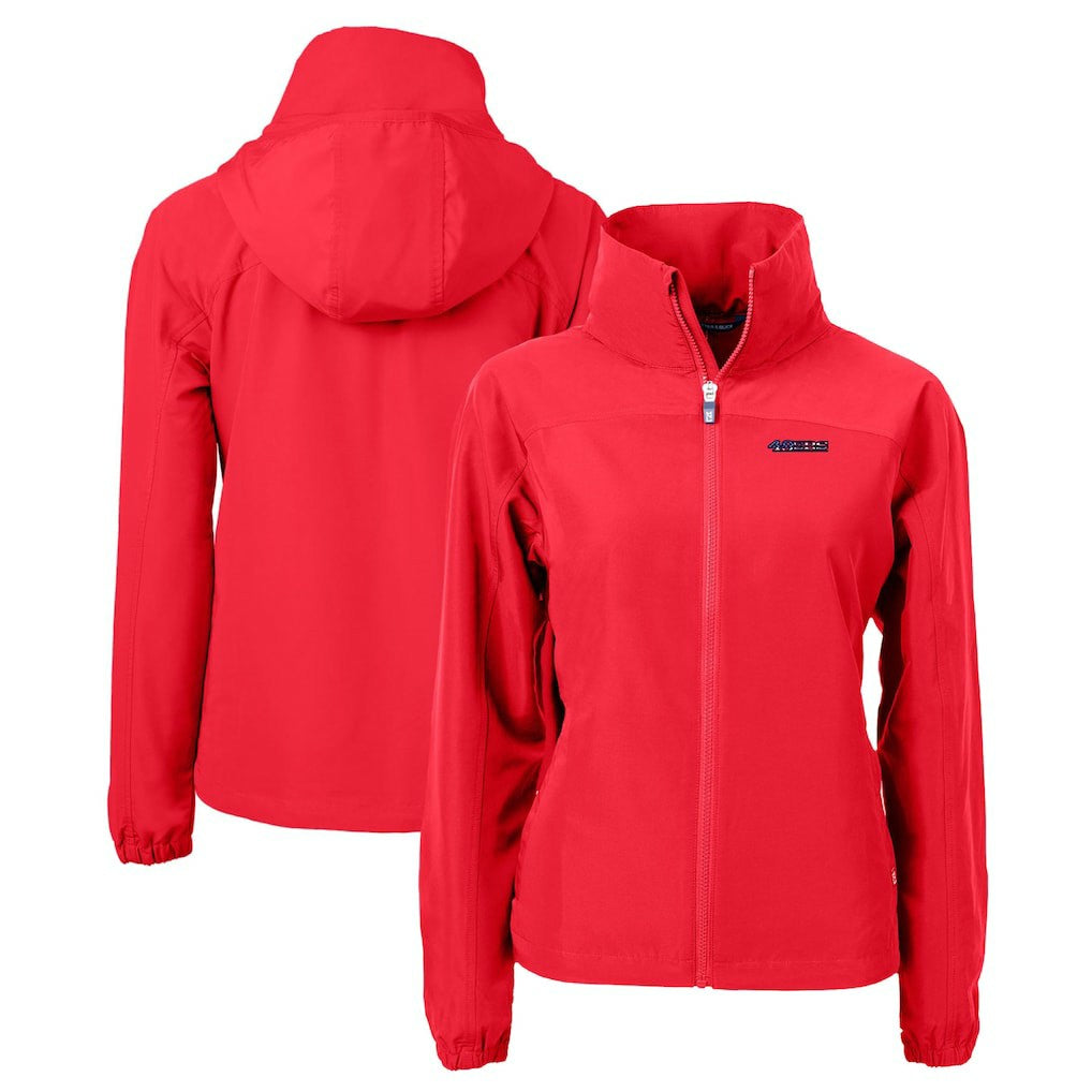 Cutter & Buck Women's Charter Eco Recycled Full-Zip Jacket - San Francisco 49ers Jackets