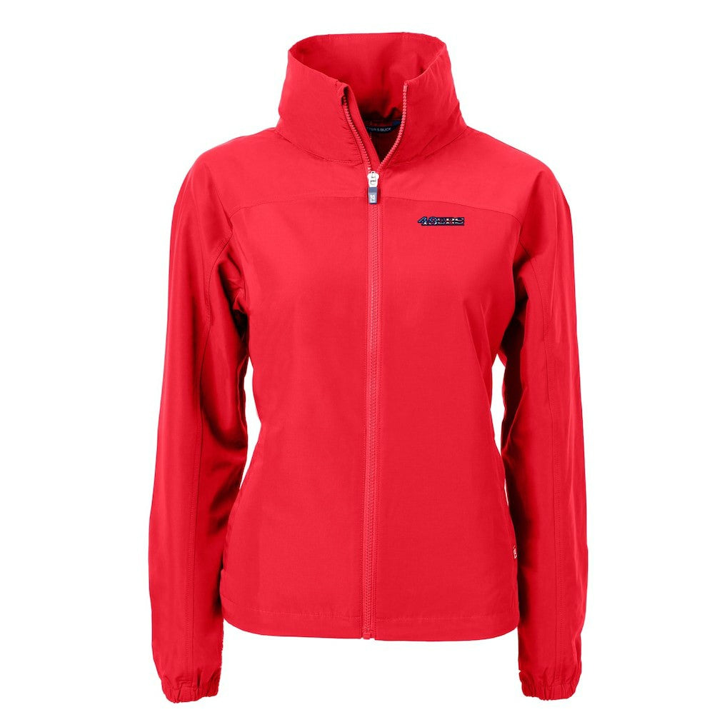 Cutter & Buck Women's Charter Eco Recycled Full-Zip Jacket - San Francisco 49ers Jackets