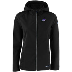 Cutter & Buck Women's Evoke Eco Softshell Recycled Full-Zip Hooded Jacket - Buffalo Bills Jackets