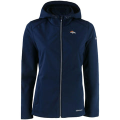 Cutter & Buck Women's Evoke Eco Softshell Recycled Full-Zip Hooded Jacket - Denver Broncos Jackets