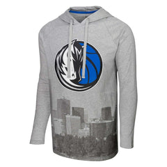 Dallas Mavericks Stadium Essentials Atrium Raglan Long Sleeve Hoodie T-Shirt sale