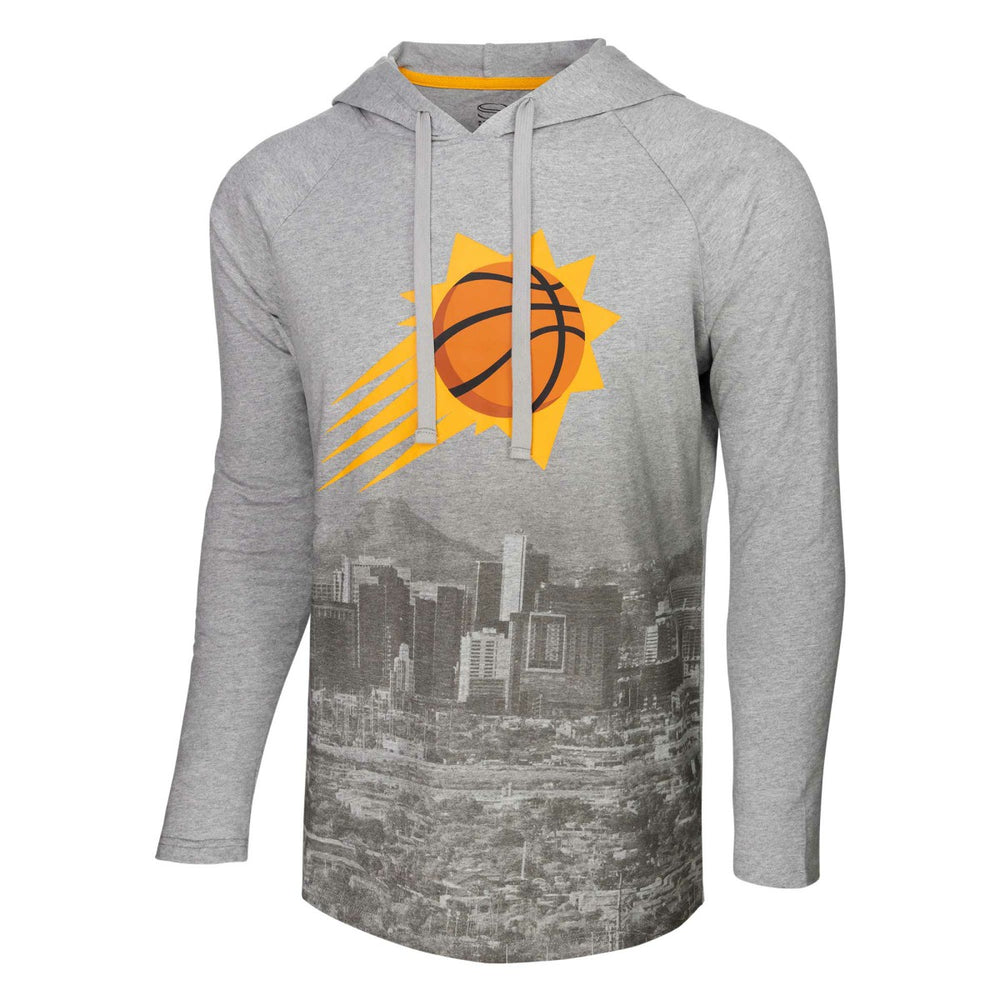 Phoenix Suns Stadium Essentials Atrium Raglan Long Sleeve Hoodie T-Shirt