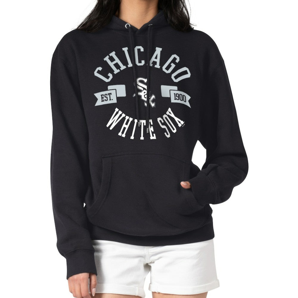 Black Chicago White Sox G-III 4Her by Carl Banks Women's City Graphic Pullover Hoodie