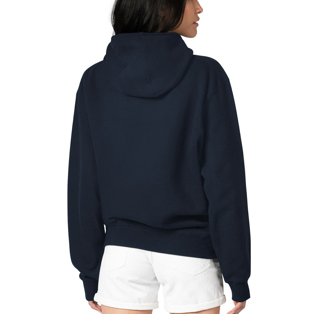 Navy Cleveland Guardians G-III 4Her by Carl Banks Women's City Graphic Pullover Hoodie