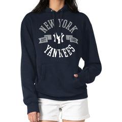 Navy New York Yankees G-III 4Her by Carl Banks Women's City Graphic Pullover Hoodie