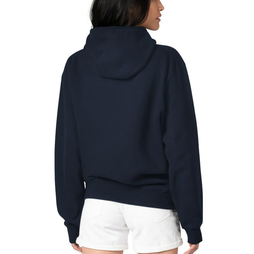 Navy New York Yankees G-III 4Her by Carl Banks Women's City Graphic Pullover Hoodie