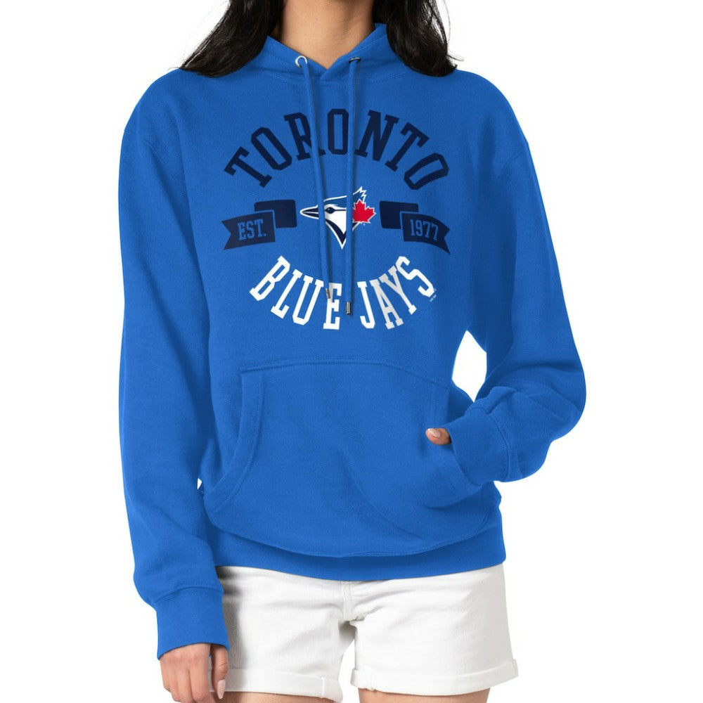 Royal Toronto Blue Jays G-III 4Her by Carl Banks Women's City Graphic Pullover Hoodie