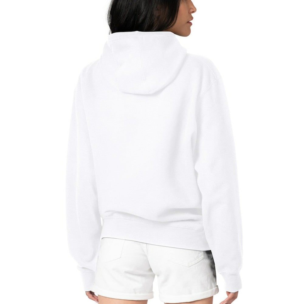 White Atlanta Braves G-III 4Her by Carl Banks Women's City Graphic Pullover Hoodie