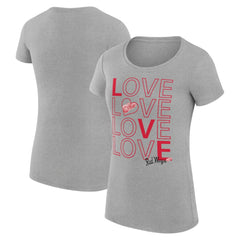 NHL Detroit Red Wings G-III 4Her by Carl Banks Women's Super-Slim Fit Lightweight Hockey Love T-Shirt