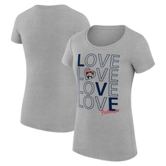 NHL Florida Panthers G-III 4Her by Carl Banks Women's Super-Slim Fit Lightweight Hockey Love T-Shirt