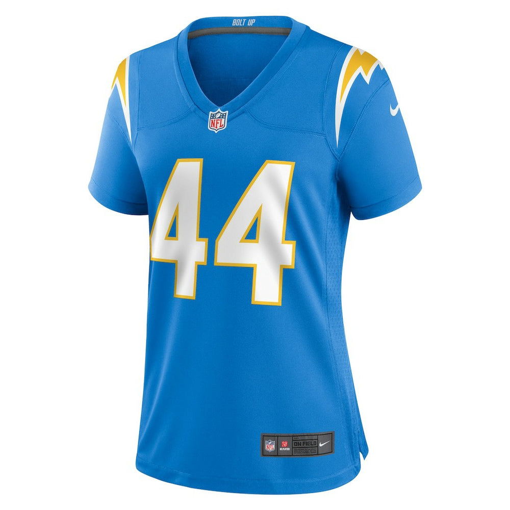 Tanner Muse  Women's Team Game Jersey - Los Angeles Chargers Jerseys