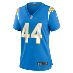 Tanner Muse  Women's Team Game Jersey - Los Angeles Chargers Jerseys