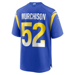 Larrell Murchison  Team Game Jersey - Los Angeles Rams Jerseys