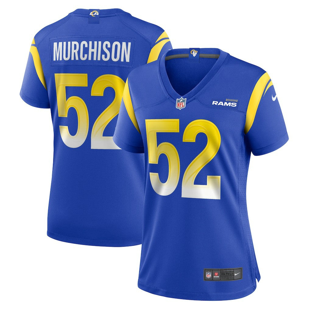 Larrell Murchison  Women's Team Game Jersey - Los Angeles Rams Jerseys