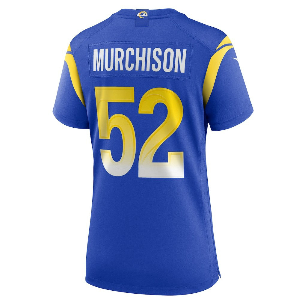 Larrell Murchison  Women's Team Game Jersey - Los Angeles Rams Jerseys