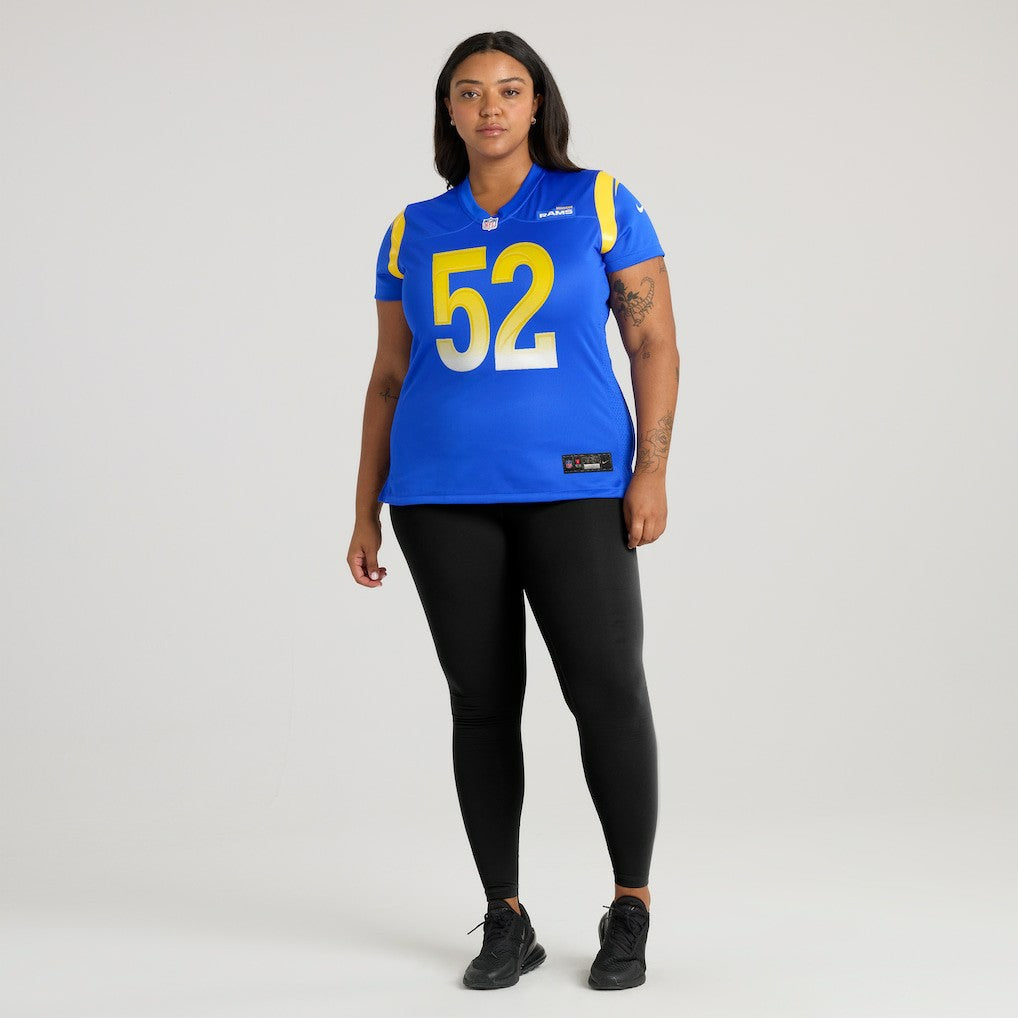 Larrell Murchison  Women's Team Game Jersey - Los Angeles Rams Jerseys
