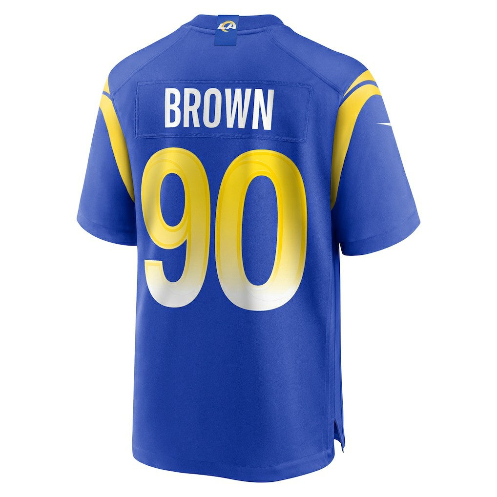 Earnest Brown IV  Team Game Jersey - Los Angeles Rams Jerseys
