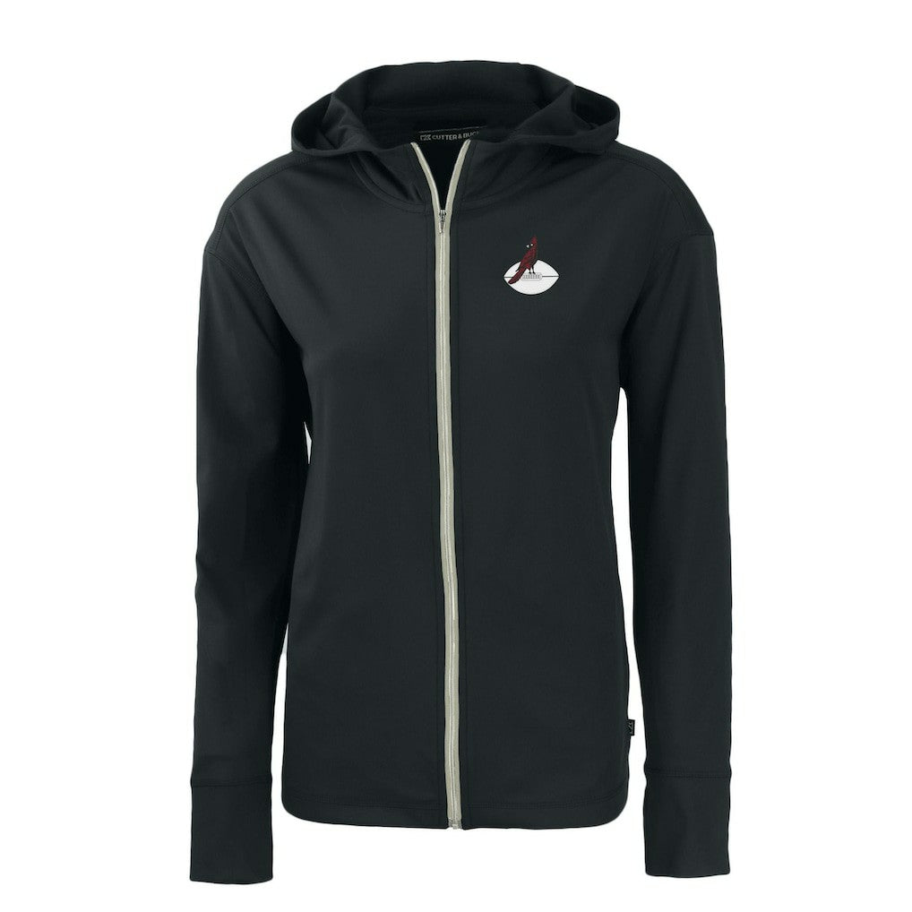 Cutter & Buck Women's Throwback Daybreak Eco Recycled Half-Zip Hoodie - Arizona Cardinals Hoodies