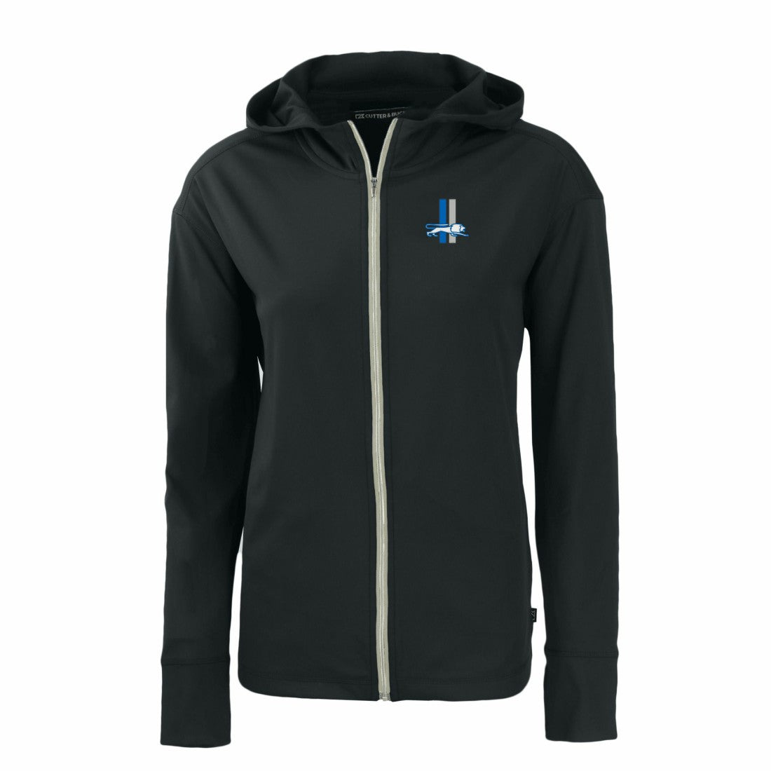 Cutter & Buck Women's Throwback Daybreak Eco Recycled Half-Zip Hoodie - Detroit Lions Hoodies