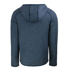Cutter & Buck Throwback Mainsail Sweater-Knit Full-Zip Hoodie - Chicago Bears Hoodies