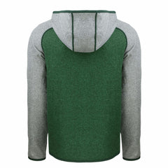 Cutter & Buck Throwback Mainsail Sweater-Knit Full-Zip Hoodie - Green Bay Packers Hoodies