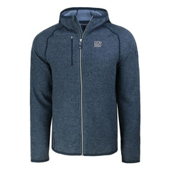 Cutter & Buck Throwback Mainsail Sweater-Knit Full-Zip Hoodie - New York Giants Hoodies