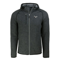 Cutter & Buck Throwback Mainsail Sweater-Knit Full-Zip Hoodie - Philadelphia Eagles Hoodies