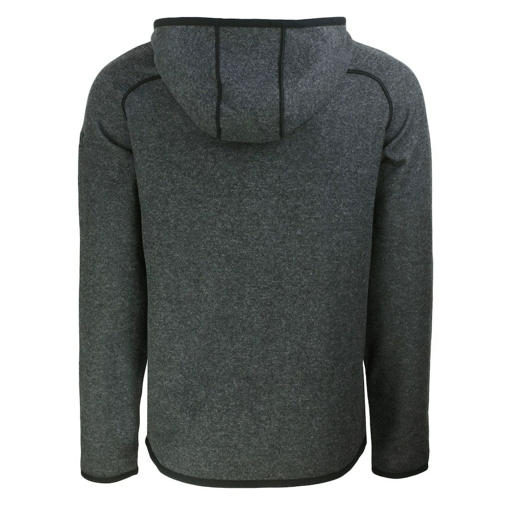 Cutter & Buck Throwback Mainsail Sweater-Knit Full-Zip Hoodie - San Francisco 49ers Hoodies