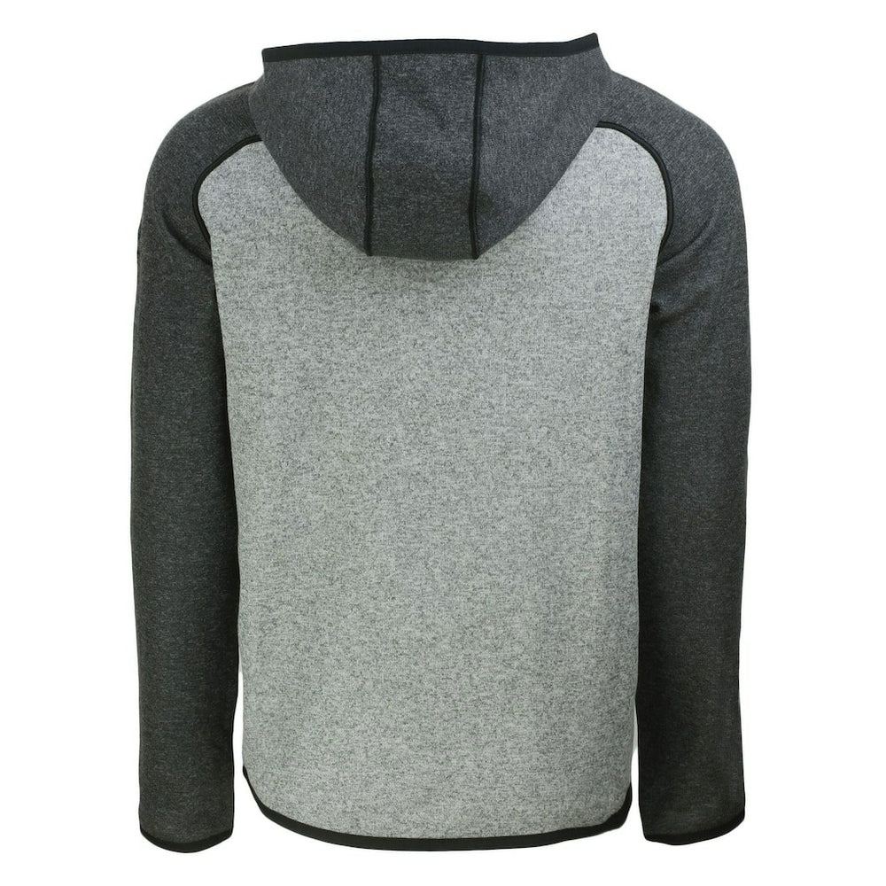 Cutter & Buck Throwback Mainsail Sweater-Knit Full-Zip Hoodie - San Francisco 49ers Hoodies