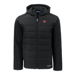 Cutter & Buck Throwback Evoke Hybrid Eco Softshell Recycled Full-Zip Hoodie Jacket - San Francisco 49ers Hoodies