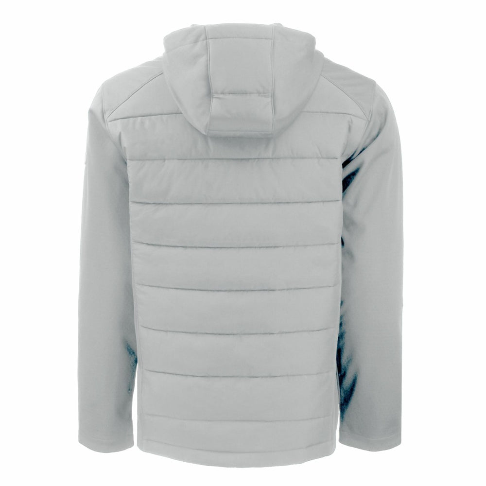 Cutter & Buck Throwback Evoke Hybrid Eco Softshell Recycled Full-Zip Hoodie Jacket - Seattle Seahawks Hoodies