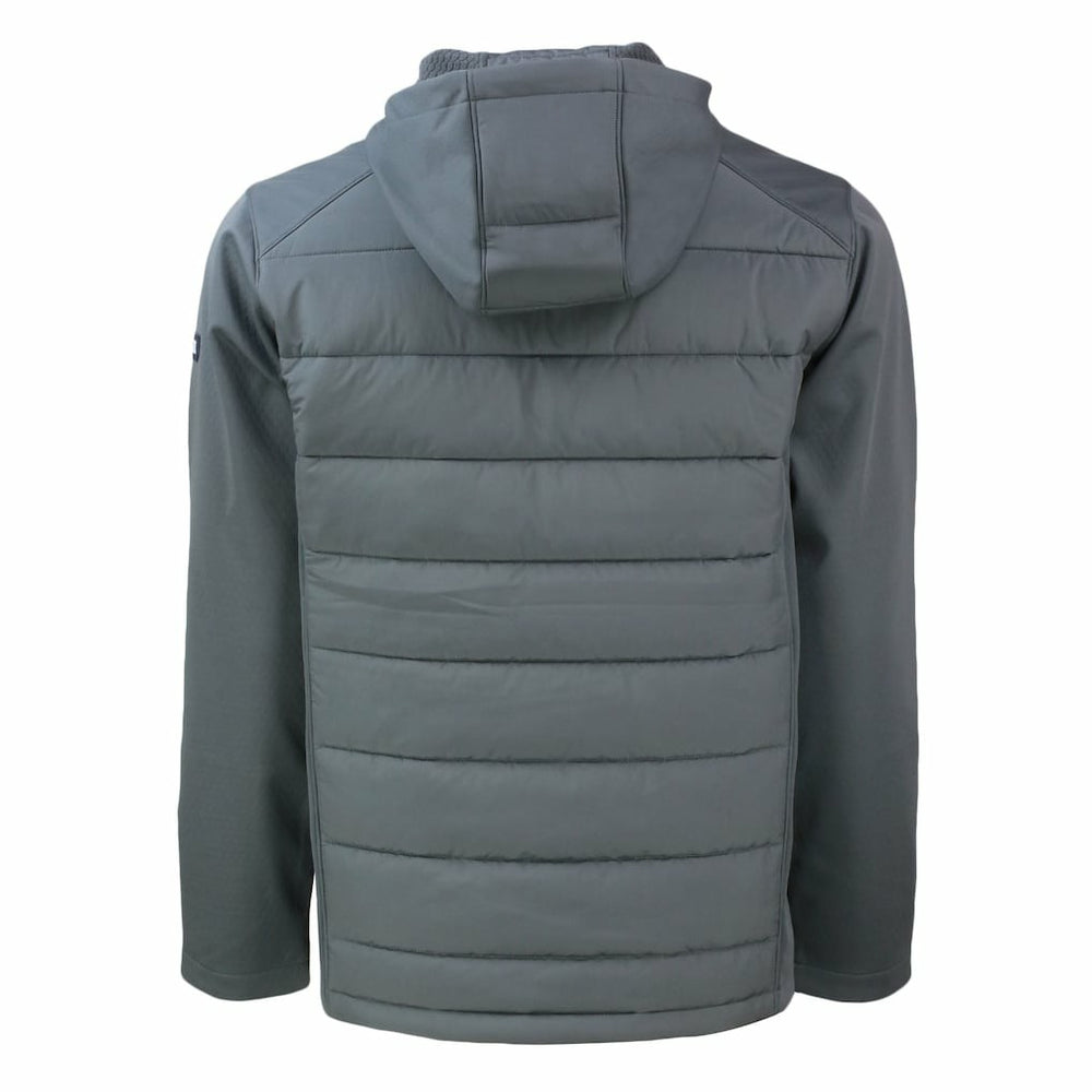 Cutter & Buck Throwback Big & Tall Evoke Hybrid Eco Softshell Recycled Full-Zip Jacket - Chicago Bears Jackets