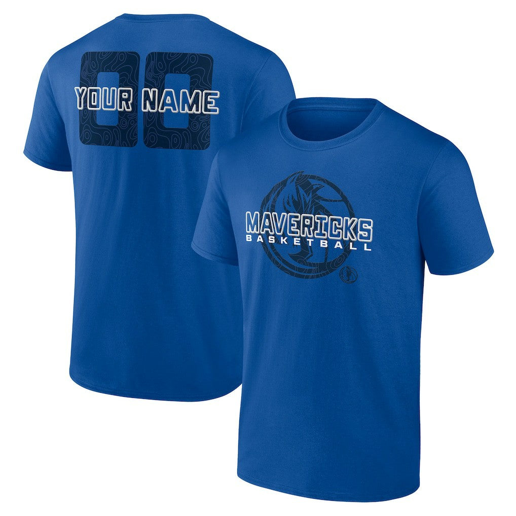 Dallas Mavericks Stellar Personalized Name & Number T-Shirt sale