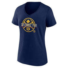 Denver Nuggets Women's Stellar Personalized Name & Number V-Neck T-Shirt sale